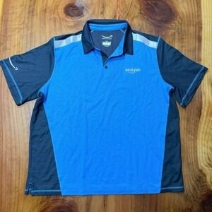 Amazon Luly Yang Polo Shirt Mens XL Reflective Lightweight Cotton Delivery O15